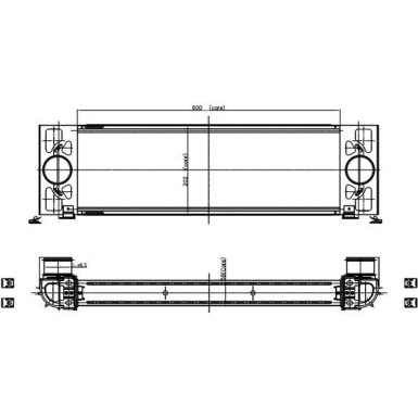 Ladeluftkühler 309039