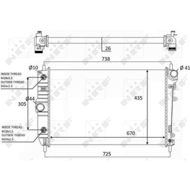 Kühler, Motorkühlung | 59129 Kühler, Motorkühlung | 59129
