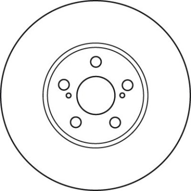 82 481 103 Bremsscheibe VA | TOYOTA Avensis 01 | DF4871