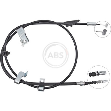 A.B.S. Handbremsseil Seilzug Festellbremse | K10070