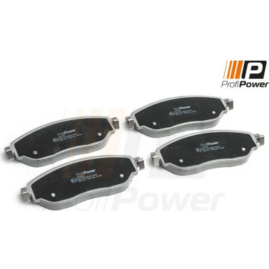 PROFIPOWER Bremsbelagsatz, Scheibenbremse | 1B1062