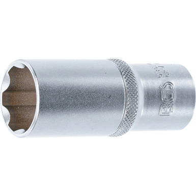BGS Steckschlüssel-Einsatz Super Lock, tief | Antrieb Innenvierkant 12,5 mm (1/2"""") | SW 24 mm | 9361