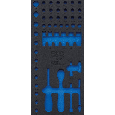 BGS Werkstattwageneinlage 1/3 | leer | für Art. 4127 | 4127-1