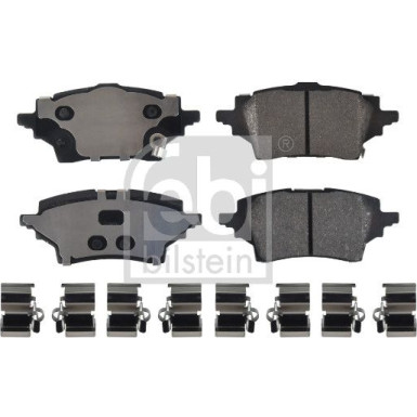 FEBI BILSTEIN Bremsbelagsatz, Scheibenbremse 180129