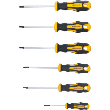BGS Schraubendreher-Satz | T-Profil (für Torx) T10 - T30 | 6-tlg | 35826