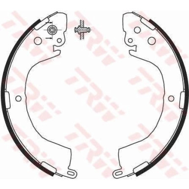 84 461 018 Bremsbacken | MITSUBISHI L200,L400 96 | GS8691