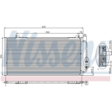 Kondensator PKW | ROVER 200,400 | 94255