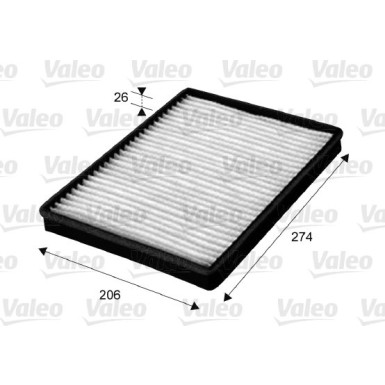 VALEO Innenraumfilter 715654