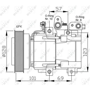 Kompressor, Klimaanlage EASY FIT 32204