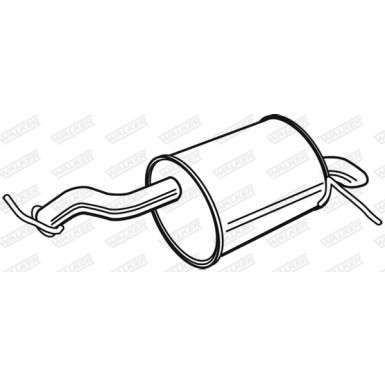 52 / Auspufftopf Hinten | PEUGEOT 407 1.6,2.0HDI 04.04-11.04 | 22984 52 / Auspufftopf Hinten | PEUGEOT 407 1.6,2.0HDI 04.04-11.04 | 22984