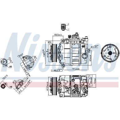 Kompressor PKW AUDI A4/A6 11/00 FIRST FIT 89052