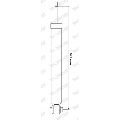 MONROE ORIGINAL HA li/re | MERCEDES A,B-Klasse,CLA 18 | G43161 MONROE ORIGINAL HA li/re | MERCEDES A,B-Klasse,CLA 18 | G43161