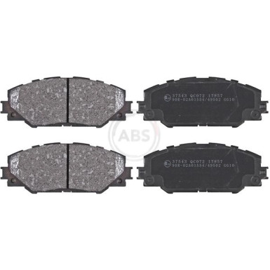 A.B.S. Bremsbeläge 37543 A.B.S. Bremsbeläge 37543
