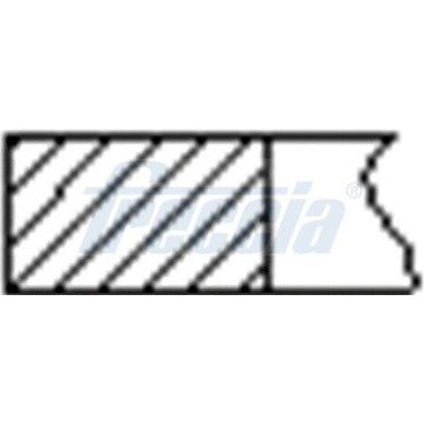 FRECCIA Kolbenringsatz FR10-356200