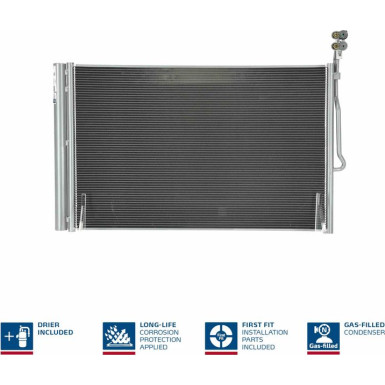 Kondensator PKW VW Touareg 10 FIRST FIT 940157