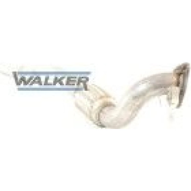 64 / Auspuffrohr Vorne | OPEL Astra G 1.6i 76,77kw 03.04 | 9542