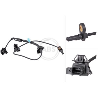 A.B.S. Sensor, Raddrehzahl A.B.S. Sensor, Raddrehzahl