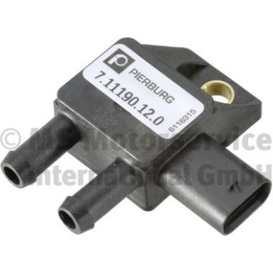 PIERBURG Sensor, Abgasdruck 7.11190.12.0
