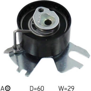 Spannrolle Synchrontrieb | CITROEN,FORD,PEUGEOT | VKM 13205