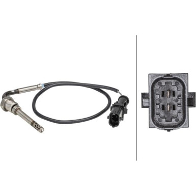HELLA Sensor, Abgastemperatur HELLA Sensor, Abgastemperatur