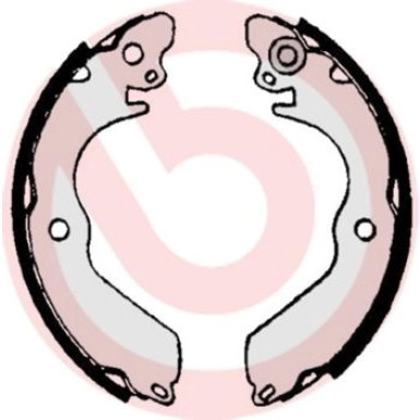 Bremsbackensatz HA MITSUBISHI Colt, Lancer 82-97 ESSENTIAL LINE S 54 513 Bremsbackensatz HA MITSUBISHI Colt, Lancer 82-97 ESSENTIAL LINE S 54 513