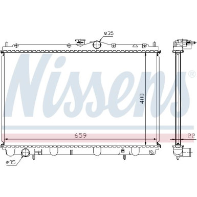 Wasserkühler PKW | MITSUBISHI Carisma (DA) | 62857A
