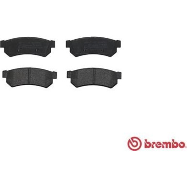 BREMBO Bremsklötze HA | CHEVROLET Lacetti, Nubira 03-11 | P 10 053