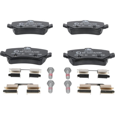 Bremsbelagsatz Ford T. Galaxy/S-Max 1.6-2.5 06-15 Keramik | 13.0470-2722.2