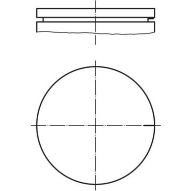 MAHLE ORIGINAL Kolben | 0210300