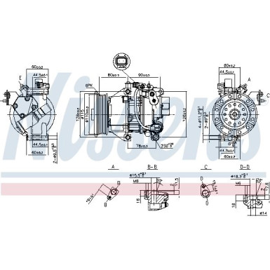 Kompressor PKW | Toyota Yaris 1.0-1.3i 99 | 89554