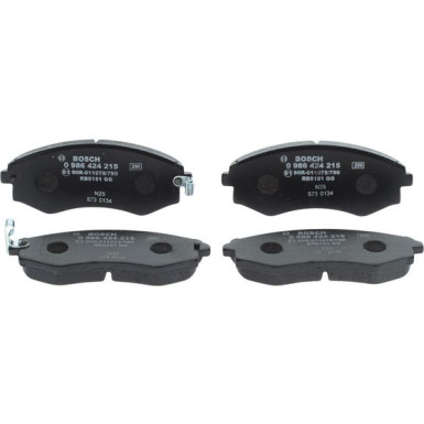 Bremsklötze | HYUNDAI,SSANGYONG,KIA,NISSAN | 0 986 424 215