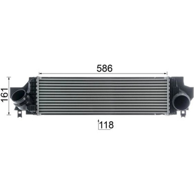 Ladeluftkühler BEHR Premium Line CI 610 000P