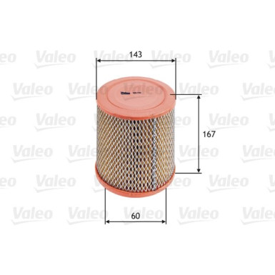 VALEO Luftfilter | 585726