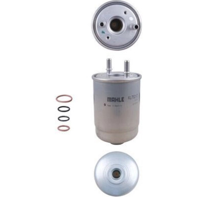 MAHLE Kraftstofffilter | KL 752/2D