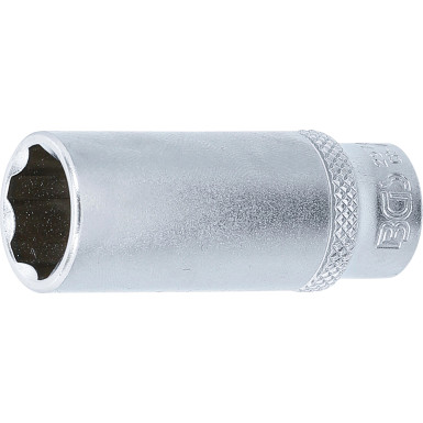 BGS Steckschlüssel-Einsatz Super Lock, tief | Antrieb Innenvierkant 6,3 mm (1/4"""") | SW 14 mm | 2974