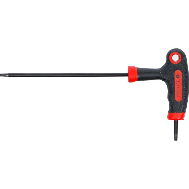 BGS Schraubendreher mit T-Griff und seitlicher Klinge T-Profil (für Torx) mit/ohne Bohrung T10 BGS Do it yourself 7880-T10