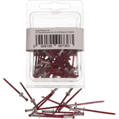 Niett Al.-Rot 2,9X9 mm, 50 Stk | 160116