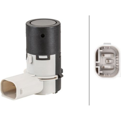 HELLA Sensor, Einparkhilfe | 6PX 358 141-141