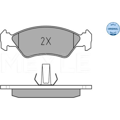 Bremsbelagsatz Ford P. Fiesta 96 | 252310217