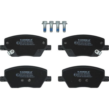 KAMOKA Bremsbelagsatz, Scheibenbremse JQ101427
