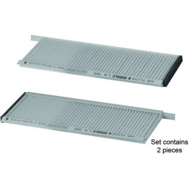 MAHLE Filter, Innenraumluft LA 195/S