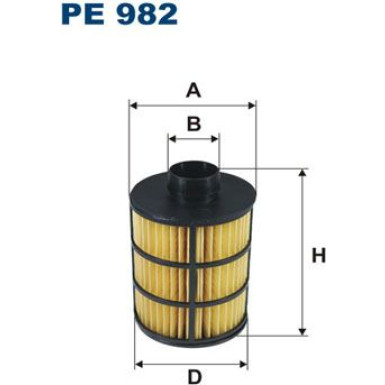 PE 982 Kraftstofffilter