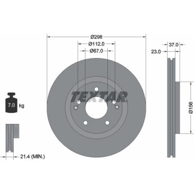 Bremsscheibe PRO 92324903