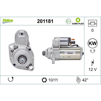 VALEO Anlasser 201181