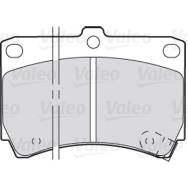 VALEO Bremsbeläge VALEO Bremsbeläge