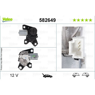 Wischermotor hinten | Peugeot Expert 16 | 582649