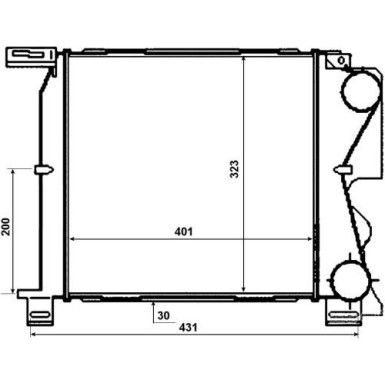 Ladeluftkühler | 30477 Ladeluftkühler | 30477