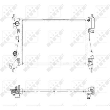 Kühler, Motorkühlung | 55341
