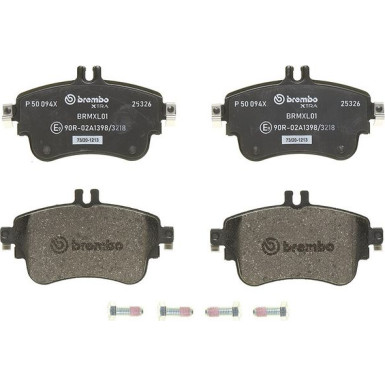 BREMBO Bremsklötze Xtra VA | MERCEDES A, B- Klasse 11 | P 50 094X BREMBO Bremsklötze Xtra VA | MERCEDES A, B- Klasse 11 | P 50 094X