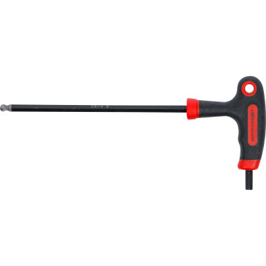 BGS Schraubendreher mit T-Griff und seitlicher Klinge Innensechskant/Innensechskant mit Kugelkopf 6 mm BGS Do it yourself 7882-6